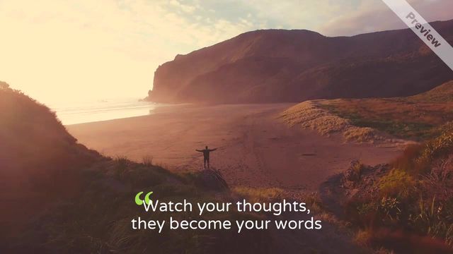 Your Thoughts | Wellness Wednesday Video Template