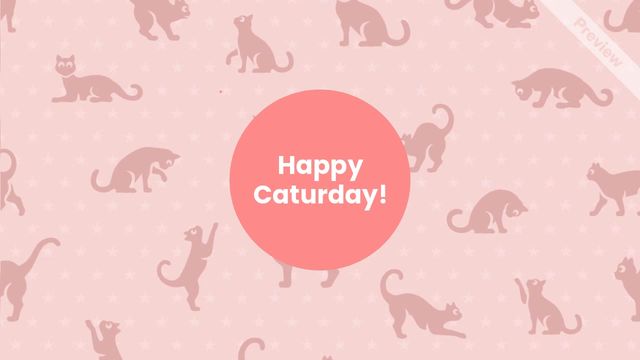 Caturday Video Template