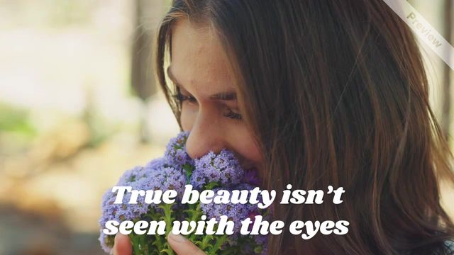 Inner Beauty Day | Oct 7 #3 Video Template