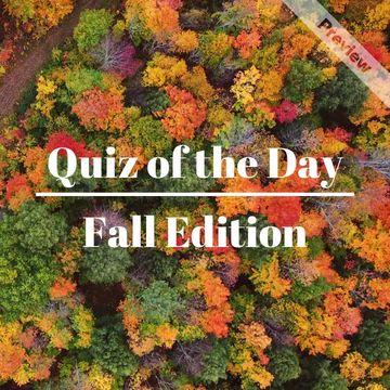 Quiz of the Day | Fall Edition Video Template