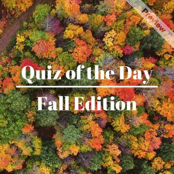 Quiz of the Day | Fall Edition Video Template