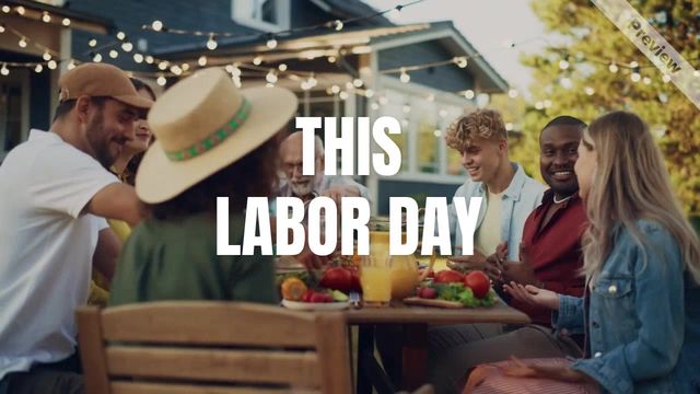 Family Sale | Labor Day #4 Video Template