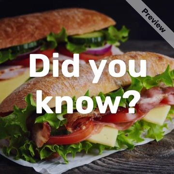 Sandwich Day Video Template