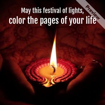 Happy Diwali Video Template