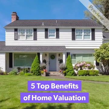 Benefits of Home Valuation | Real Estate Video Template