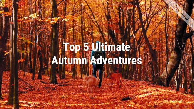 Top Autumn Adventures   Video Template