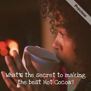 Cocoa Day | Dec 13  Video Template