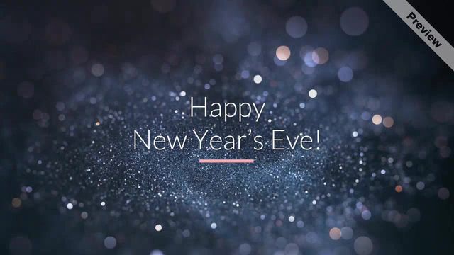 New Years Eve  Video Template