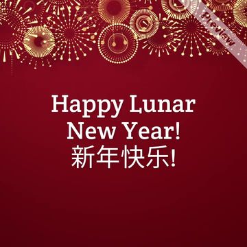 Lunar New Year | Feb 10 Video Template