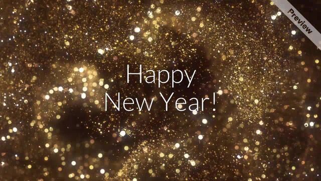 New Year's Magic | Greeting Video Template