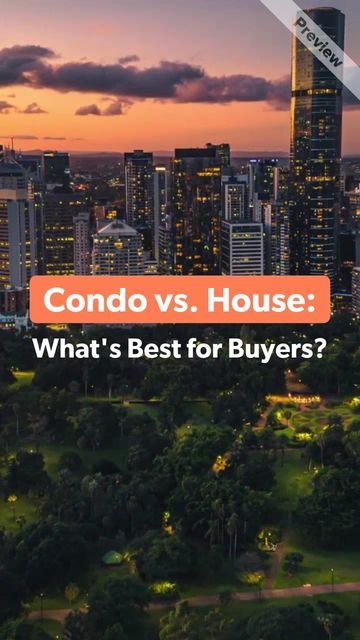 Condo vs. House Buying | Real Estate Video Template