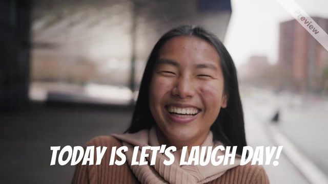 Let's Laugh Day | March 19 Video Template