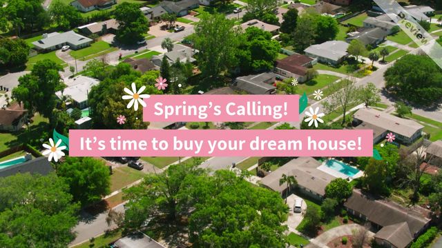 Spring Home Buying | Real Estate  Video Template