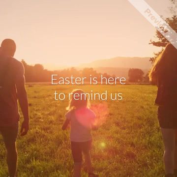 Inspirational | Easter Video Template