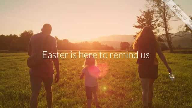 Inspirational | Easter Video Template