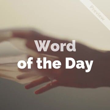 Saudade | Word of the Day Video Template