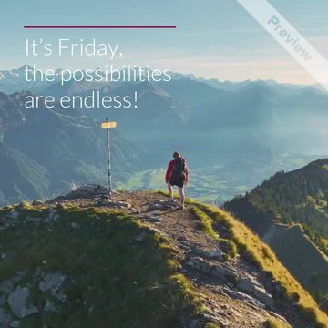 Choose Your Destiny | Feel Good Friday Video Template