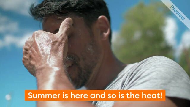 Beat the Heat | HVAC Summer Video Template