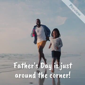 Father's Day Reminder | Sales Video Template
