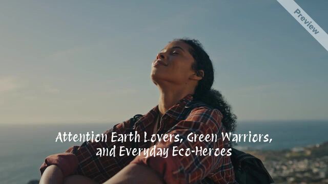 America Recycles Day #4 Video Template