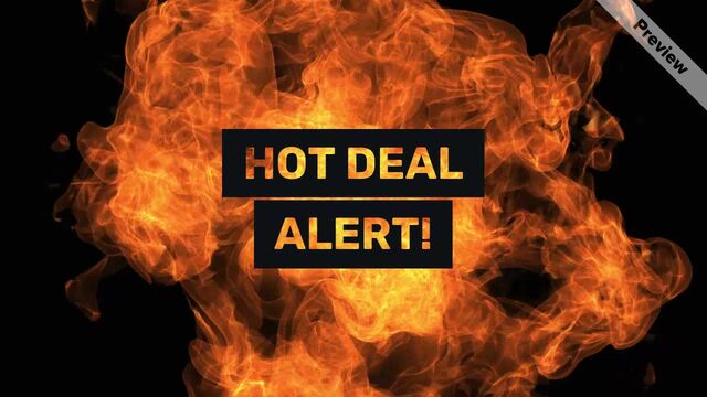 Hot Deal Alert Video Template