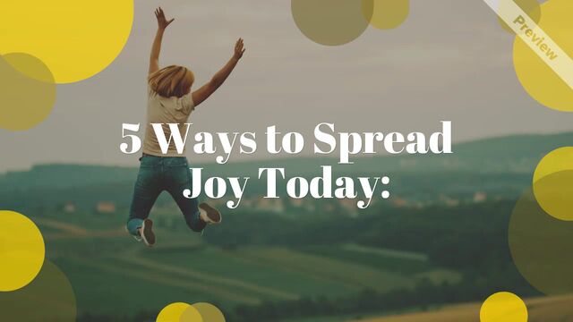 Day of Happiness #3 Video Template