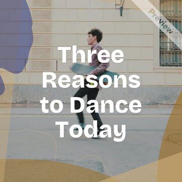 Dance Day Celebration Video Template