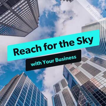 Reach for the Sky with [Your Business] Video Template