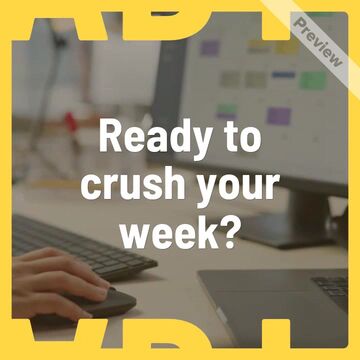 Get Organized for Success! Video Template