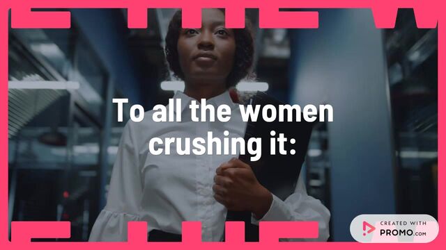 Women's Entrepreneurship Day Video Template