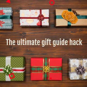 The Xmas gift buying guide hack Video Template