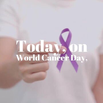 World Cancer Day: We Stand Together Video Template
