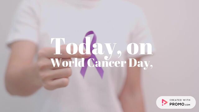 World Cancer Day: We Stand Together Video Template