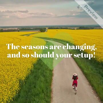 Weekend Vibe: Spring Refresh Sale Video Template
