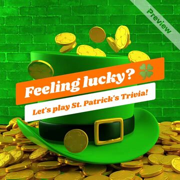 Trivia: St. Patrick's Day Edition Video Template